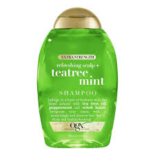 OGX Refreshing Scalp + Teatree Mint Shampoo, Sulfate Free, Extra Strenght, 385ml